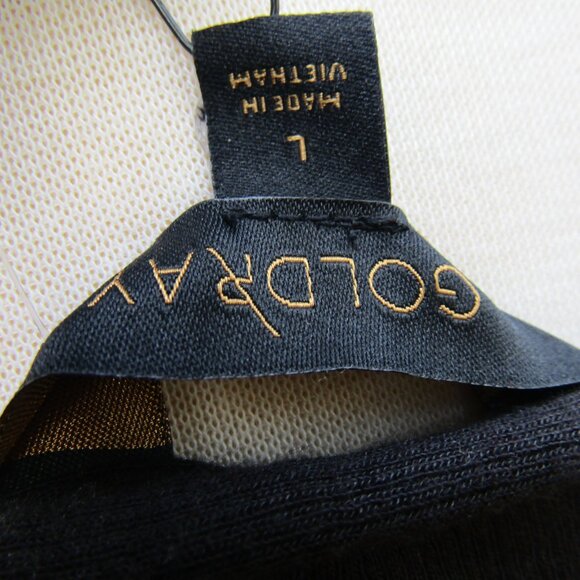 Goldray Knit Dress Black Size Large NWT - Picture 4 of 4